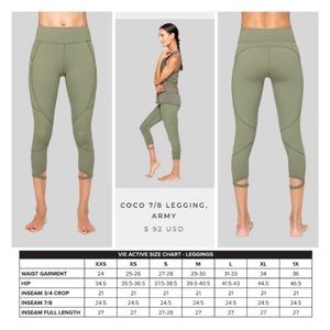 Vie Active Coco 7/8 Leggings